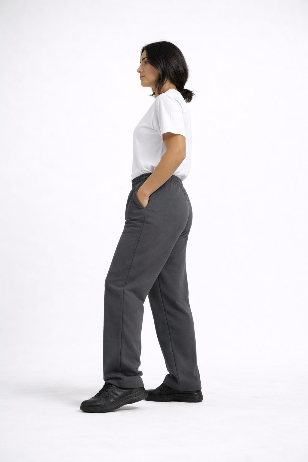 Charcoal Stone Pants